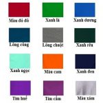 Phong cách lựa chọn màu sắc cho áo thun đồng phục